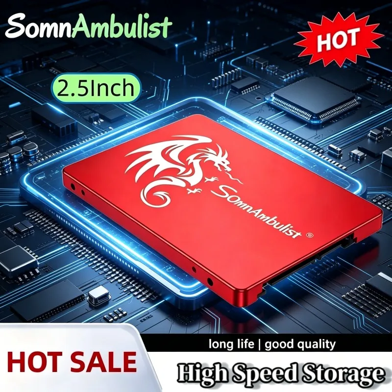 SomnAmbulist SSD Desktop Laptop Solid State Drive Sata3 128GB 240GB 480GB 60GB 128GB 256GB 512GB SomnAmbulist SSD 2.5 in stock