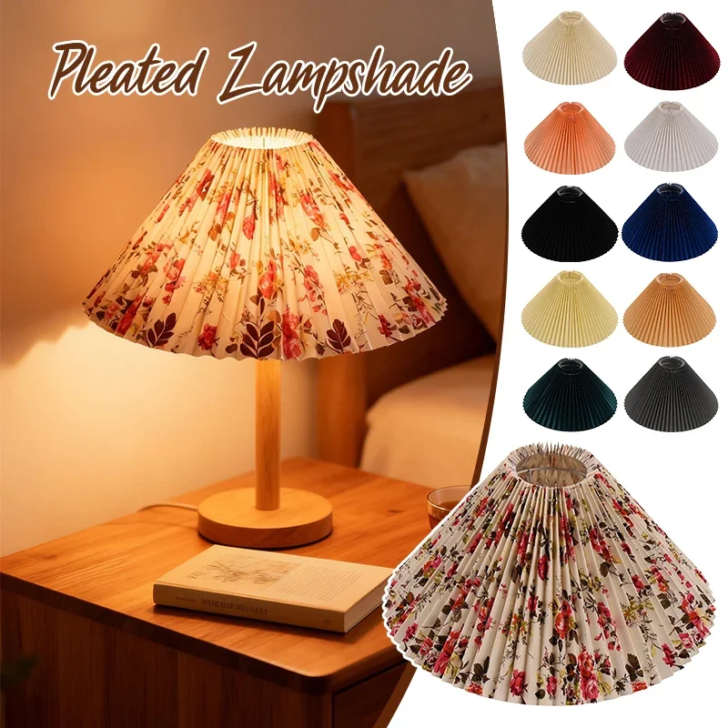 

Table Lamp Cover Pleated Lamp cover Wall Lamp/floor Lamp/pendant lamp Handmade Cloth cover Washable E27 Lighting Accessories