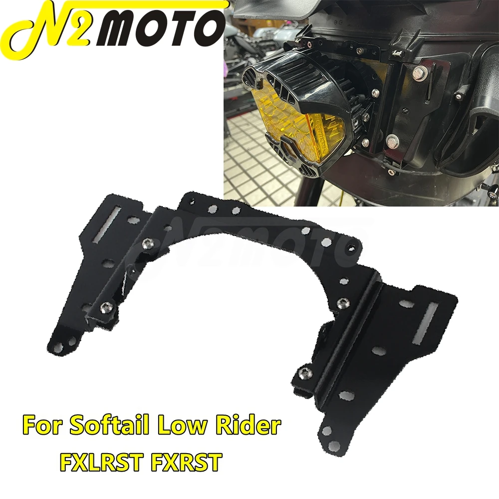 

Motorcycle Mounting Bracket Headlight Lamp Holder For Harley Softail Low Rider ST FXLRST 117 2022-2025 EI Diablo FXRST 117 22-24