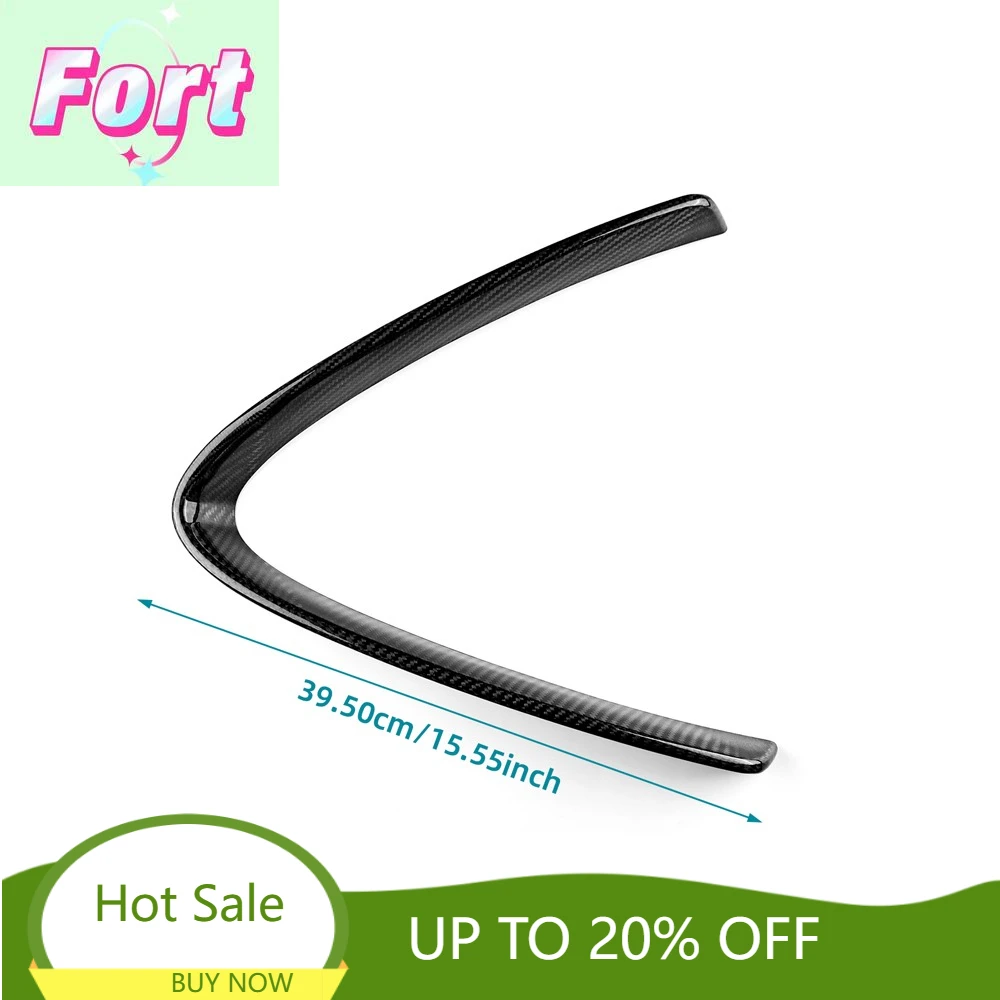 Новая передняя решетка автомобиля из углеродного волокна, замена накладки для Alfa Romeo Giulia 2017-2020, декоративная рамка передней решетки, V-образная рамка