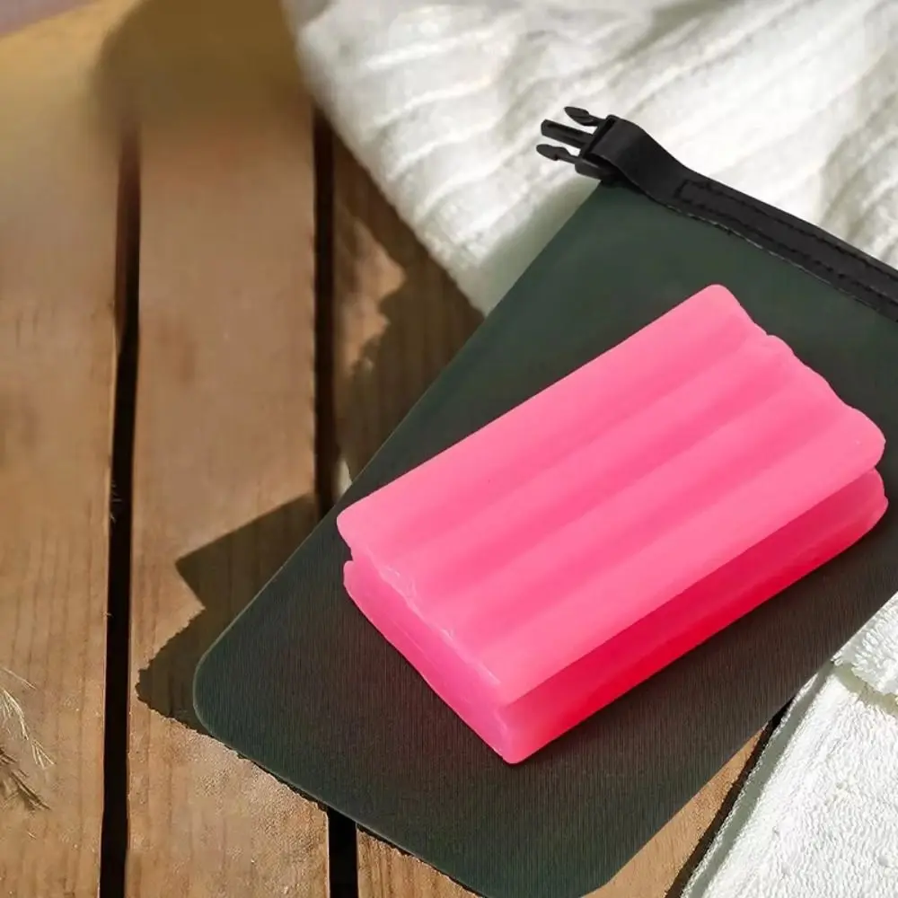 Portable Soap Bar Case Foldable Leak-Proof Travel Soap Bar Bag Waterproof Mesh Drawstring Bags Sealed Soap Holder Toiletries