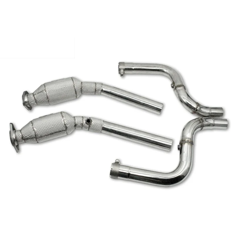 Head Section High flow Pipes Exhaust Pipes branch downpipe Exhaust Pipe with catalyst For Jaguar XFL 3.0T 2017-2020 