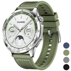 22mm Official Composite Nylon Strap For HUAWEI WATCH Silicone Band GT 4 46mm Watch 4 Pro GT 3 2 Pro Sports Wristbands Bracelet