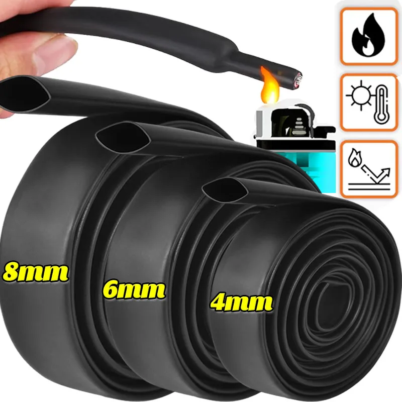 

4:1 Heat Shrink Tubing Marine Wire Cable Adhesive Lined Tube Wire Insulation Sleeve Heatshrink Tubing Waterproof Cable Protector