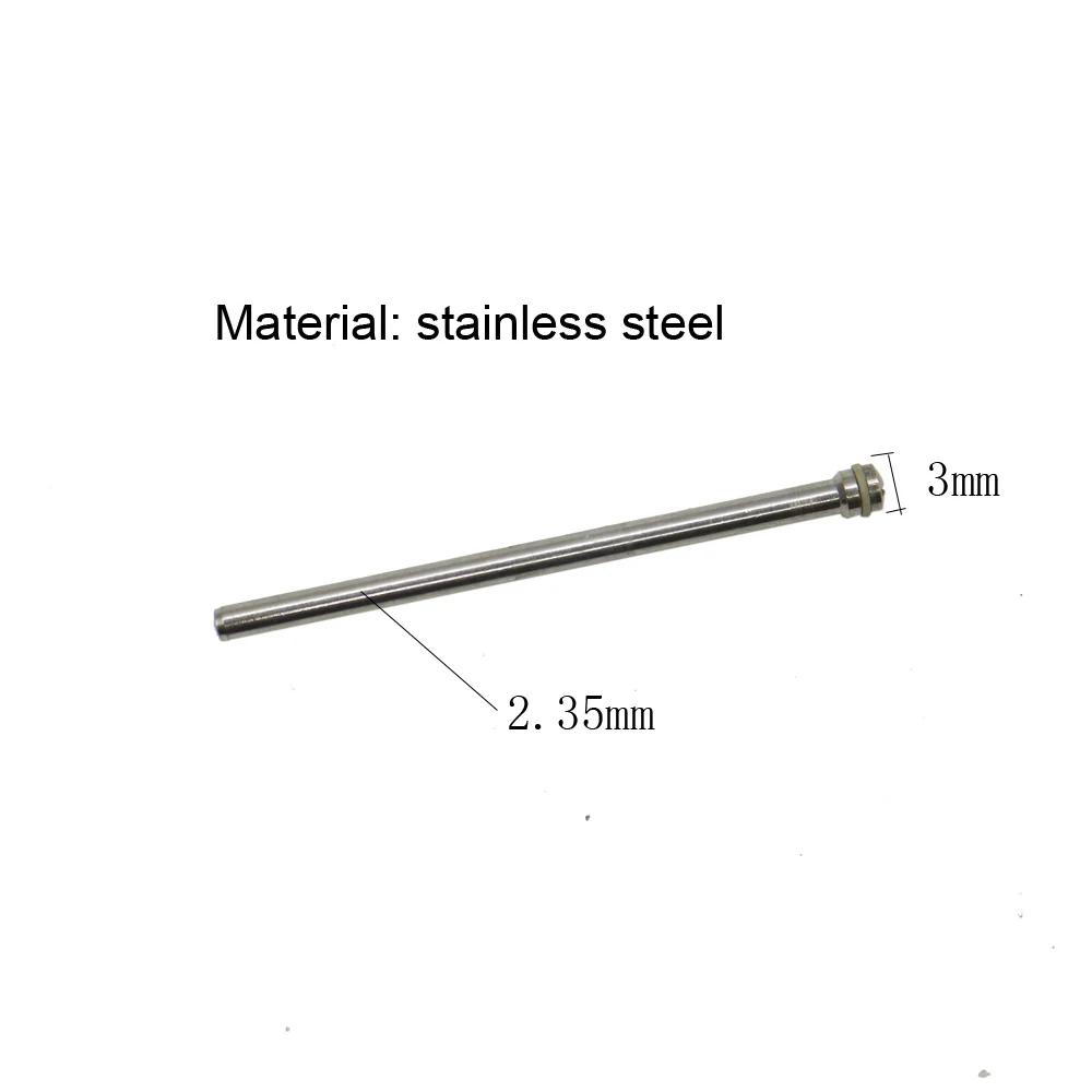 Dental Polishing disc Holding Rod Tool Mandrels HP  Φ2.35mm shank ,3mm small head size length 46mm Stainless steel material