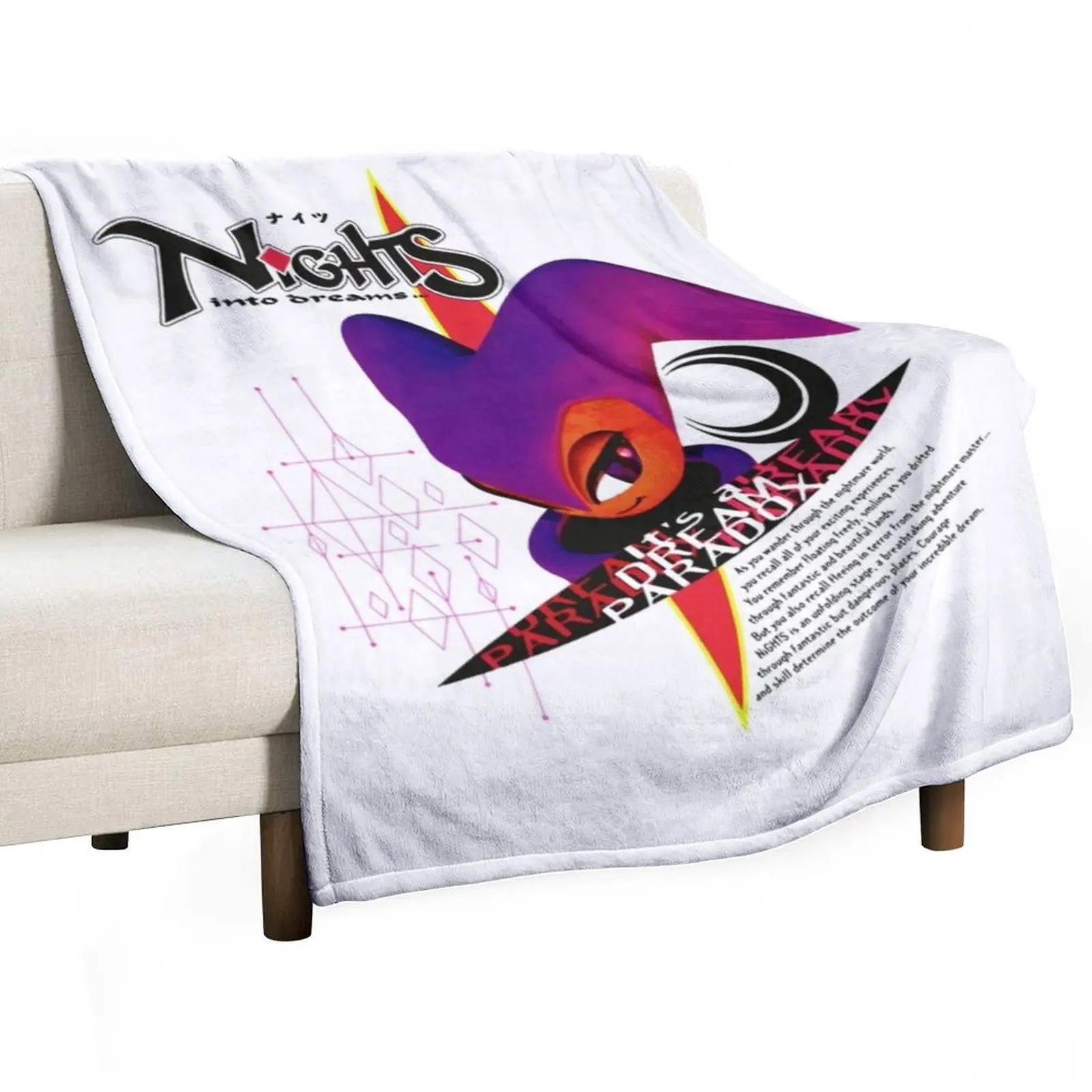 

Nights Into Dreams Japanese Art Throw Blanket Multi-Purpose Soft Big Blankets For Sofas for winter Blankets