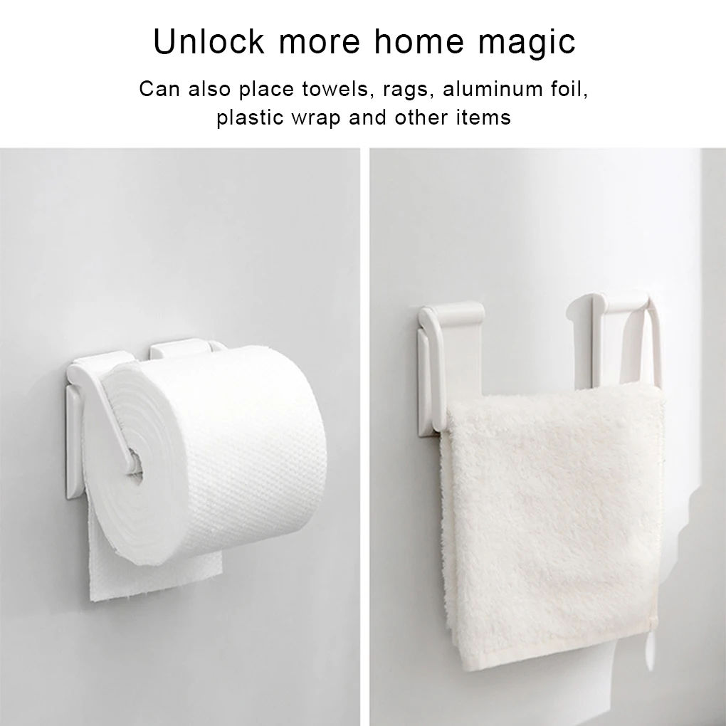 Toilet Paper Holder Load Capacity Tissue Roll Hanger Storage Rack