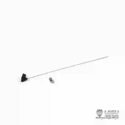 

1/14 RC Truck Metal Simulation Antenna LESU G-6134 A B C Type Tamiya Traction Truck Dump Truck Model Toy Roof Upgrade Parts