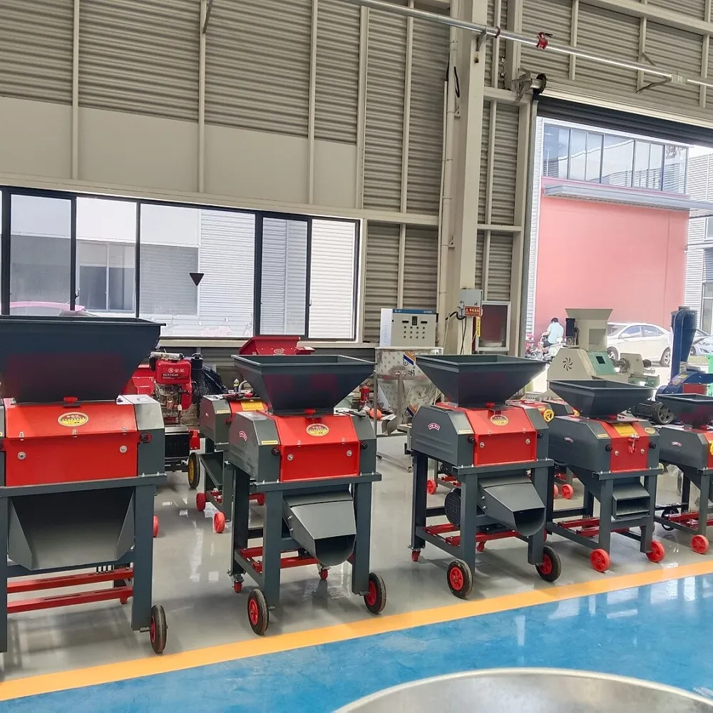 AIROW 7000 Kg/h Feed Grain Cracking Machine for Corn Soybean and Peas Feed Processing High Capacity Farm Equipment