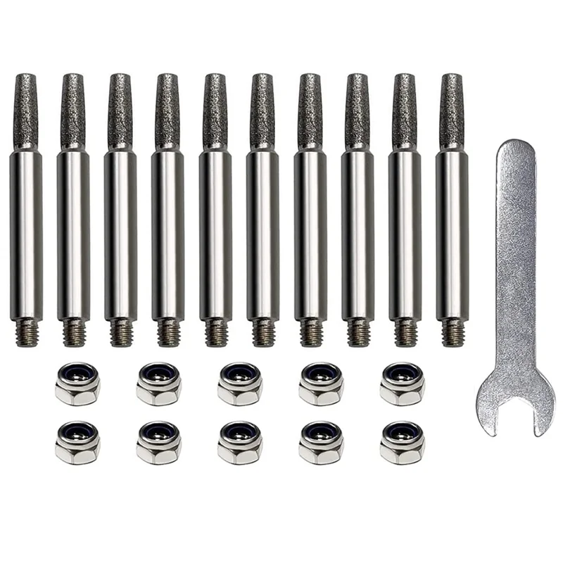 AY03-톱 체인 샤프너용 전기톱 샤프너, 전기톱 및 연삭용 전기톱 샤프닝 액세서리 세트