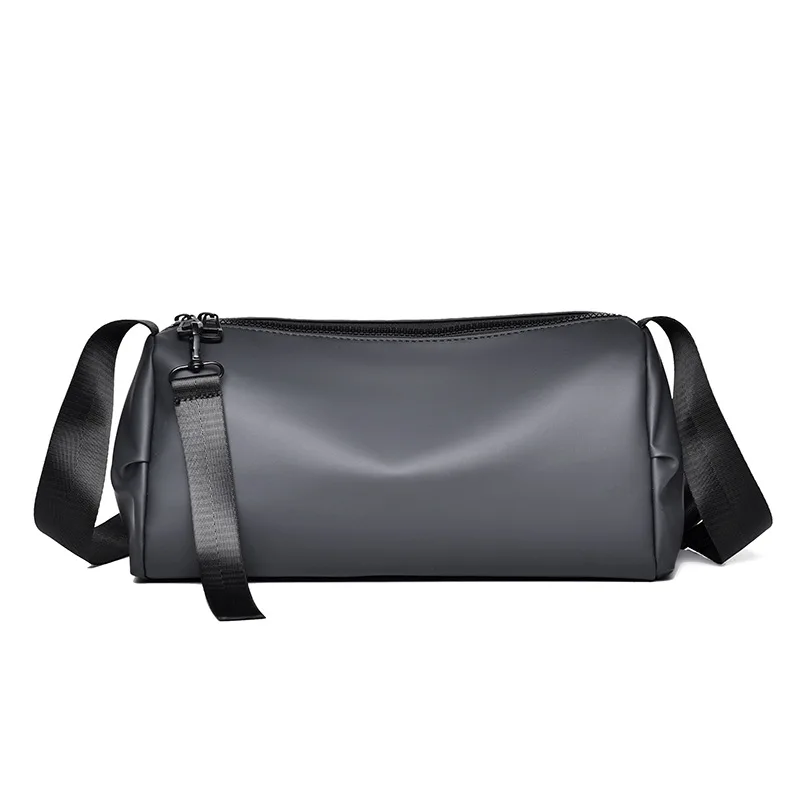 New Minimalist Men's Single-shoulder Bag - Large Capacity Waterproof Crossbody Bag - Multi-functional Casual Travel Storage Bag