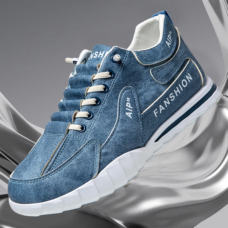 

YRZL Men Sneakers Running Men Sneakers Summer Breathable Shoes Lightweight Anti Slip Platform Sneakers For Gym Workout Walking