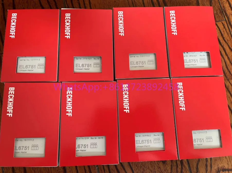 

BECKHOFF Germany Beckhoff module EL6731 EL6751 EK1501 EL4002 EL6752