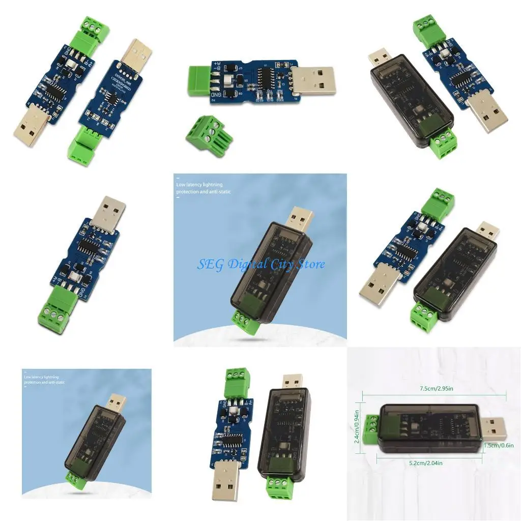 

U75B USB RS485 Ссылка для интеллектуальных устройств House CH343G Чипсет.