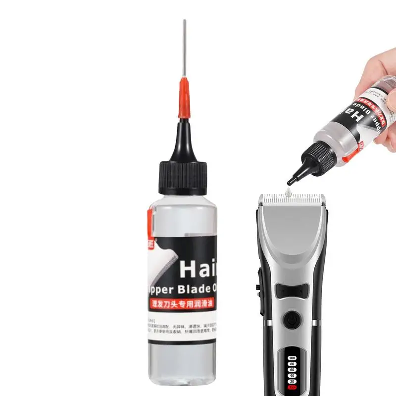 60ml Electric Hair Clipper Lubricant Hair Clippers Oil Clippers Lubricating Oil Scissors And Electric Shavers Maintenance Oils