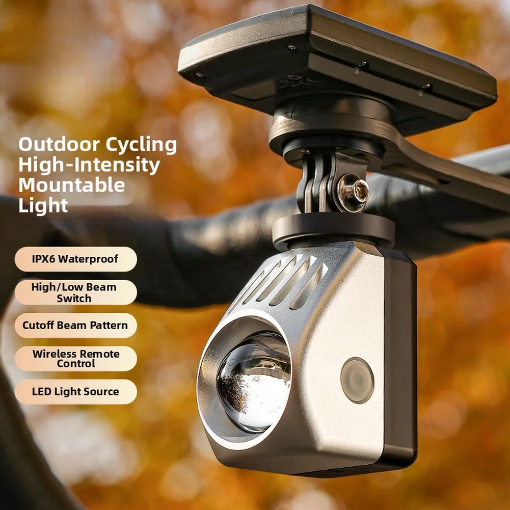 

1000LM Cutoff Line Taillight Bike Light Waterproof Cycling Headlight Charging Portable Flashlight Bicycle Light Front Headlights