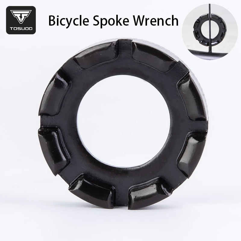

TOSUOD Bicycle Spoke Wrench 8-Hole Bicycle Spoke Wrench For 10G/11G/12G/13G/14G/15G Spoke Caps Bike Repair Tools Accessories