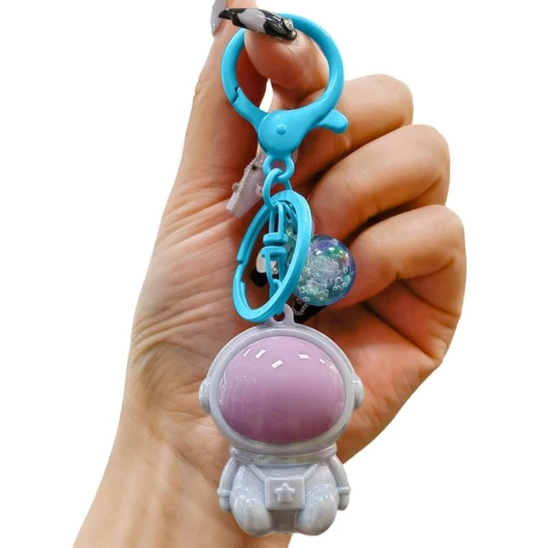 Practical Fun and Stylish Astronaut Charm Pendant Keychain for Backpacks and Handbags Portable Special Gifts Ideas Q6RB