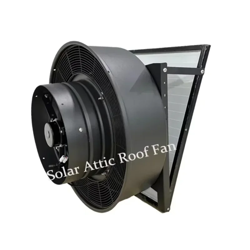 france sell12'' 30W Heat Extraction HVAC Roof Mount wiring free solar power roof vent air extracting attic exhaust fan