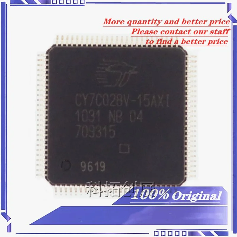 

1PCS CY7C028V-15AXI QFP-100 New Original Spot Stock