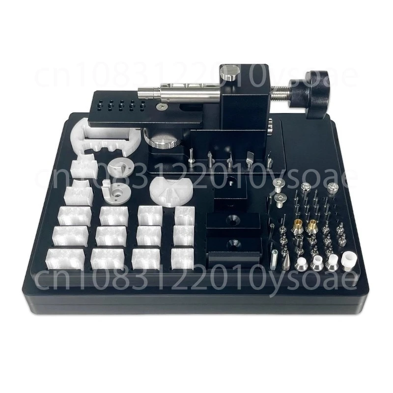 Multifunction Wrist Watch Case Opener Watch Back Cover Removal Tool Set Manual Watchmaker Repair Tools Kit with Acrylic Cover