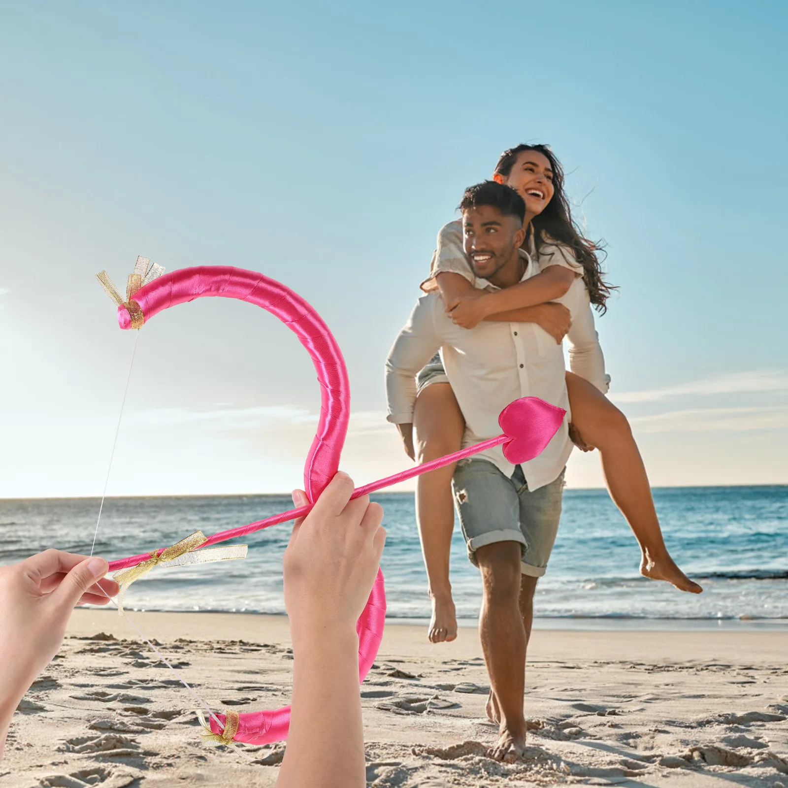 

Набор: Лук и стрелы Купидона из пенопласта, милый костюмный реквизит для косплея на День святого Валентина, аксессуар для фотосессий, товары для дня рождения