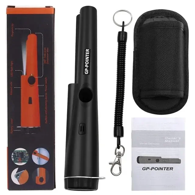 New High QualityHandheld Metal GP-pointer Waterproof Positioning Rod Detecting With Bracelet LED Lights