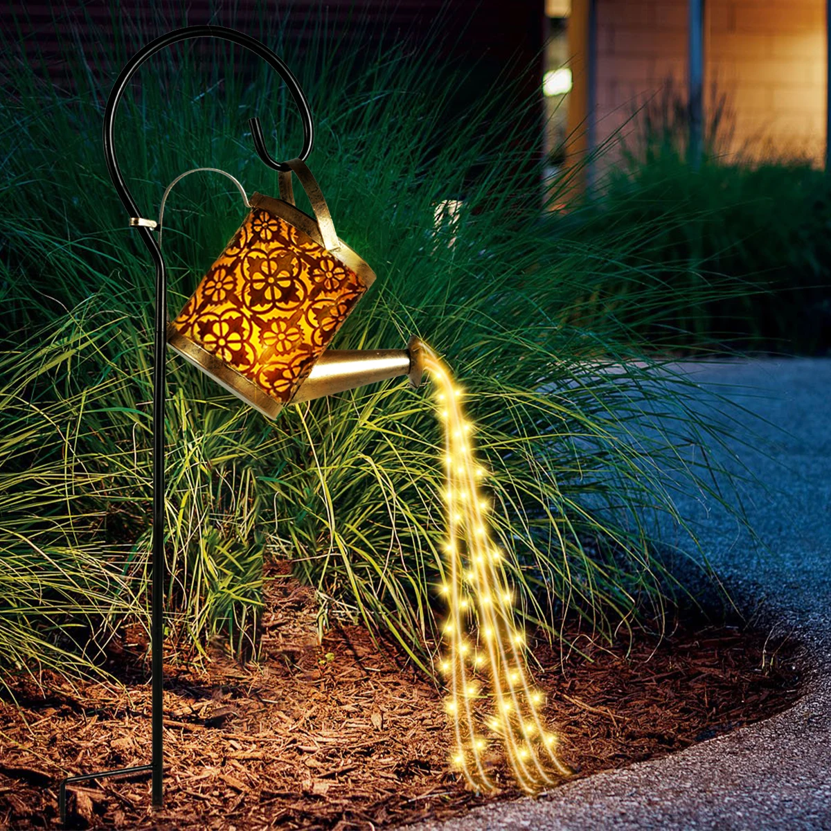 Solar Watering Can Light 36 LED 1