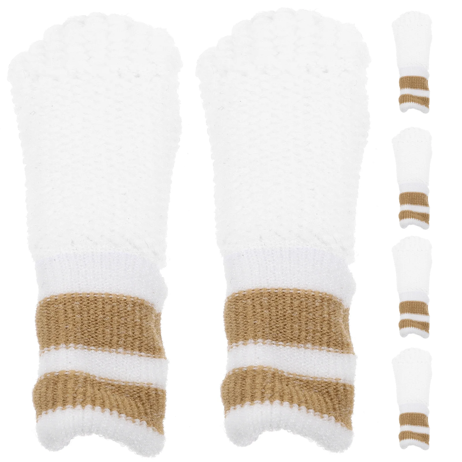 

6 Pcs Pet Cleaning Finger Cots Dog Tooth Wipes Toothbrush Small Dogs For Cats Puppy Supplies