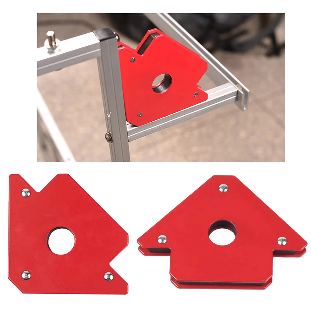 4 Stuks Lasklem Magneten En Klemmen Hoek Boog Sterke Hold Magnetische Houder Vierkante Pijl Accessoires
