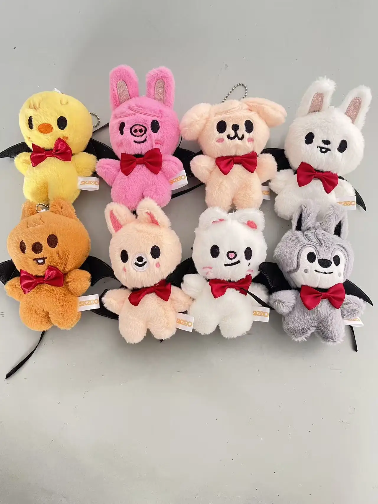 Stray Kids – porte-clés en peluche Super Kawaii SKZOO, pendentif, cadeau de noël et d'halloween, décoration de sac à dos d'anniversaire, vacances mignonnes, nouvelle collection