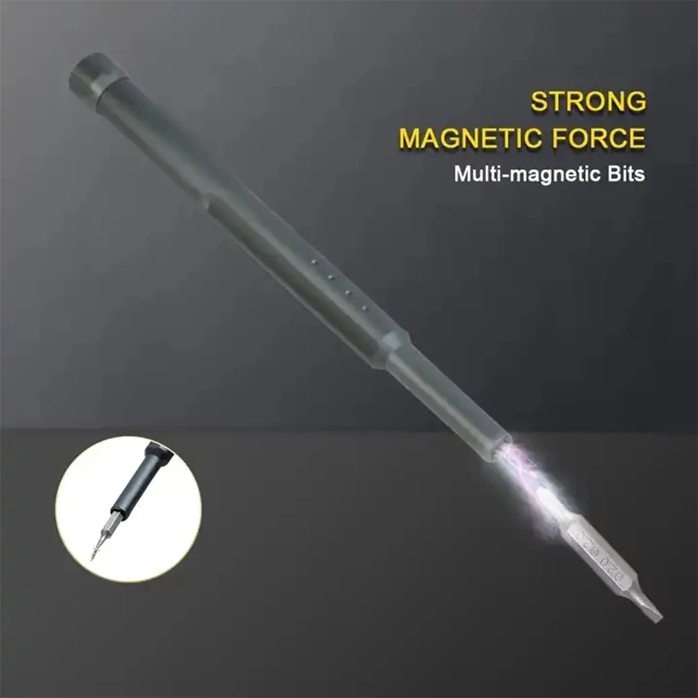 Juego de destornilladores electrónicos de precisión 72 en 1, brocas de controlador magnético reemplazables para iPhone, iPad, herramientas de reparación del hogar, BST-8968