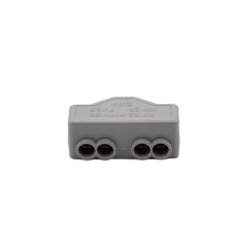 High Power Terminal Blocks Splitter Quick Wire Connector Elektrische Kabel Aansluitdoos Connectoren Grote Huidige Geleider Messing