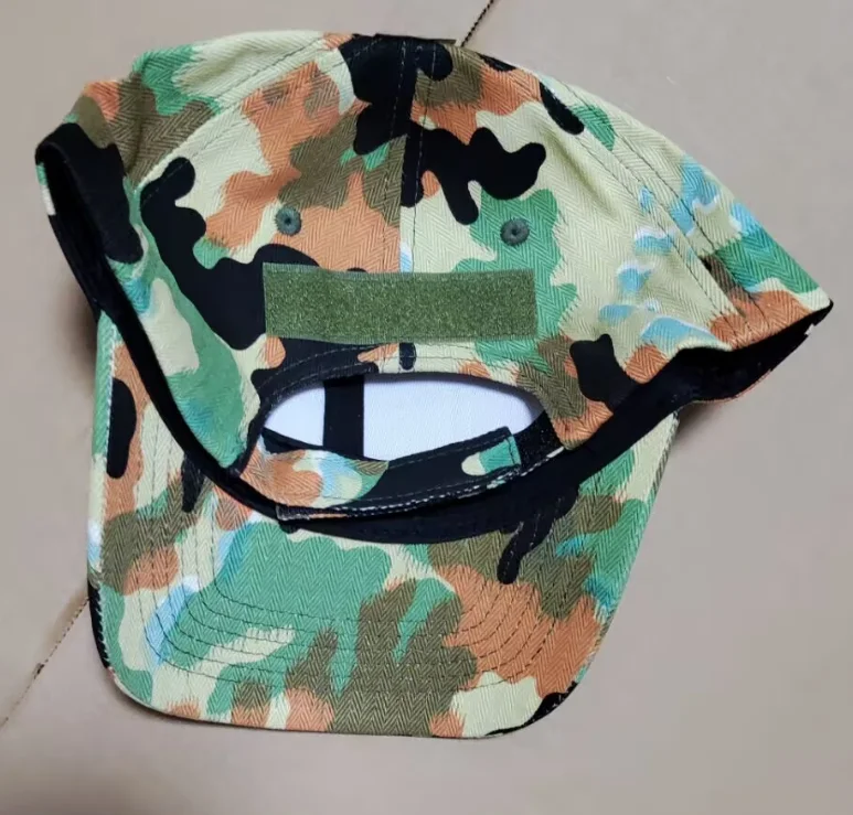German Ruins Camouflage Baseball Cap Man Summer Outdoor Cap Vinage