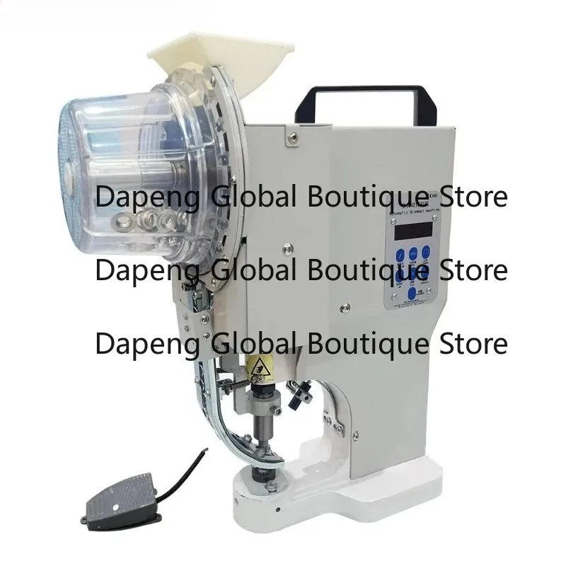 High Speed Automatic Eyelet Punching Equipment 5.5 To 12MM Metal Ring Hole Forming Processing Machine
