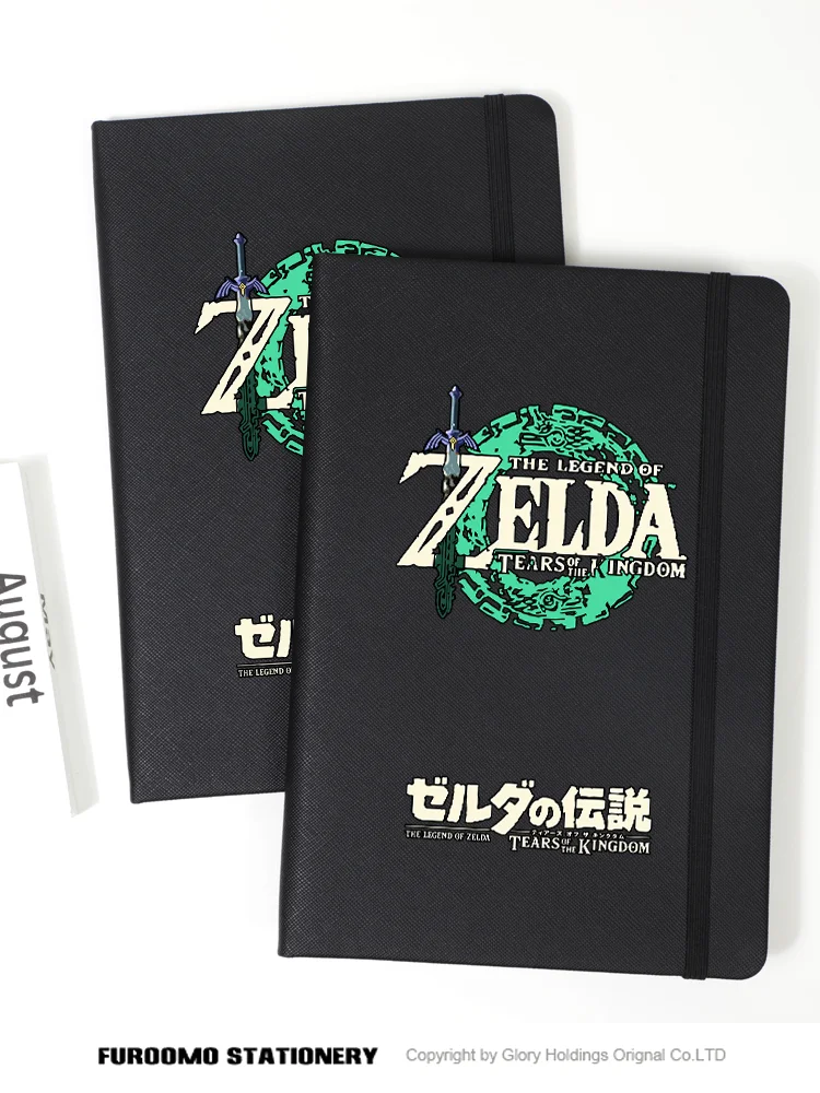 The Legend Zelda Link Book Game Peripheral anime Animation Notebook Memo Book accessory Zelda cosplay PU leather material