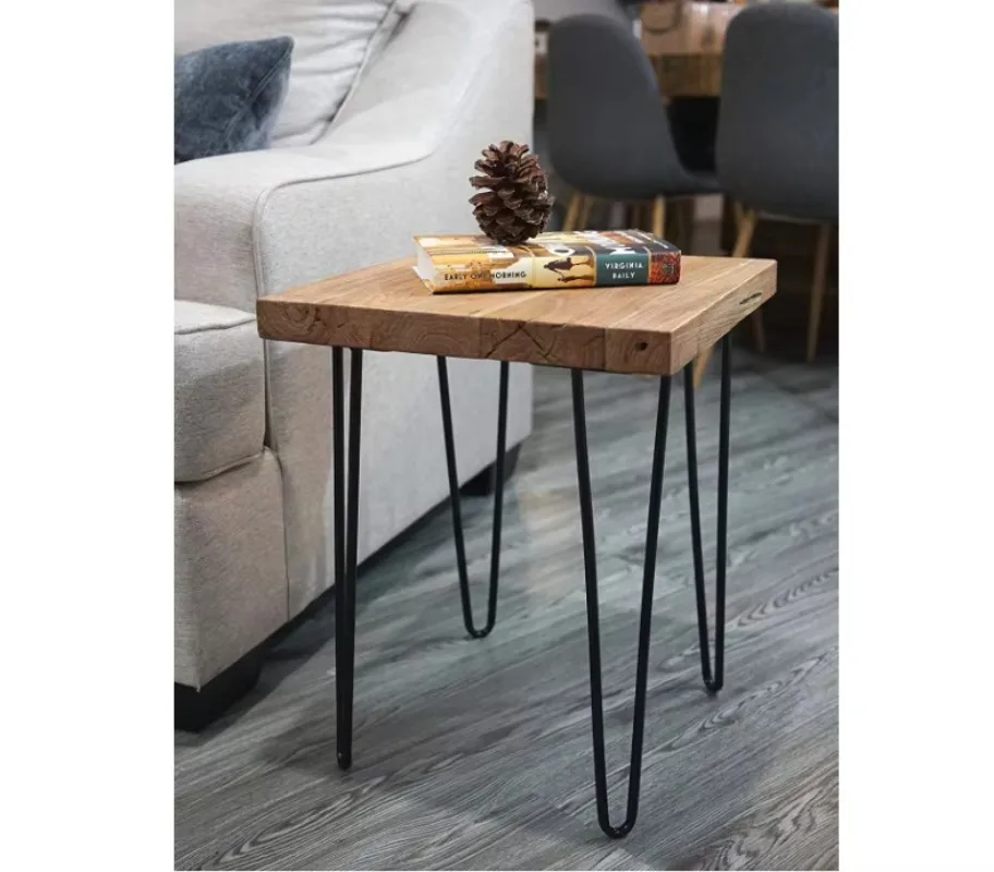 طاولة قهوة مستديرة من البرونز المصقول من الفولاذ المقاوم للصدأ الحديث، مجموعة أثاث غرفة المعيشة الخشبية، مناسبة لغرفة النوم المنزلية أو المدرسة