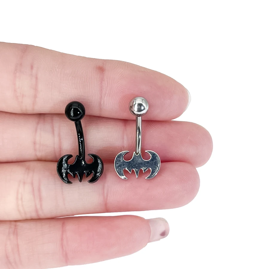 1P Cowl body piercing 316L Surgical Steel Blue Bellyring Fashion Navel Rings Dangle for Women Belly Piercing