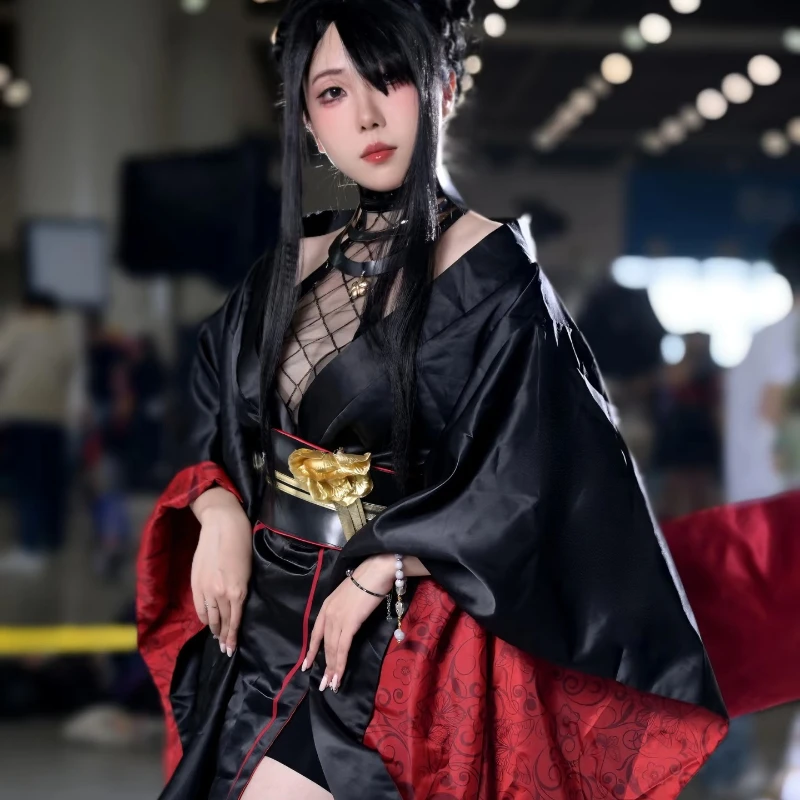 Anime SPY×FAMILY Yor Forger Cosplay Costume Wig Props Ninja Japanese Style Anime Roleplay Fullset Halloween Carnival Party Comic