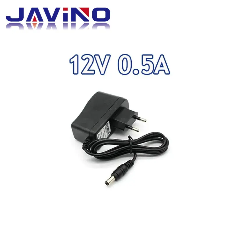 Liludin 100-240 فولت التيار المتناوب إلى تيار مستمر محول الطاقة العرض مهايئ شاحن 5 فولت 12 فولت 1A 0.5A الاتحاد الأوروبي التوصيل 5.5 مللي متر x 2.5 مللي متر التوصيل المصغّر USB لاردوينو #2