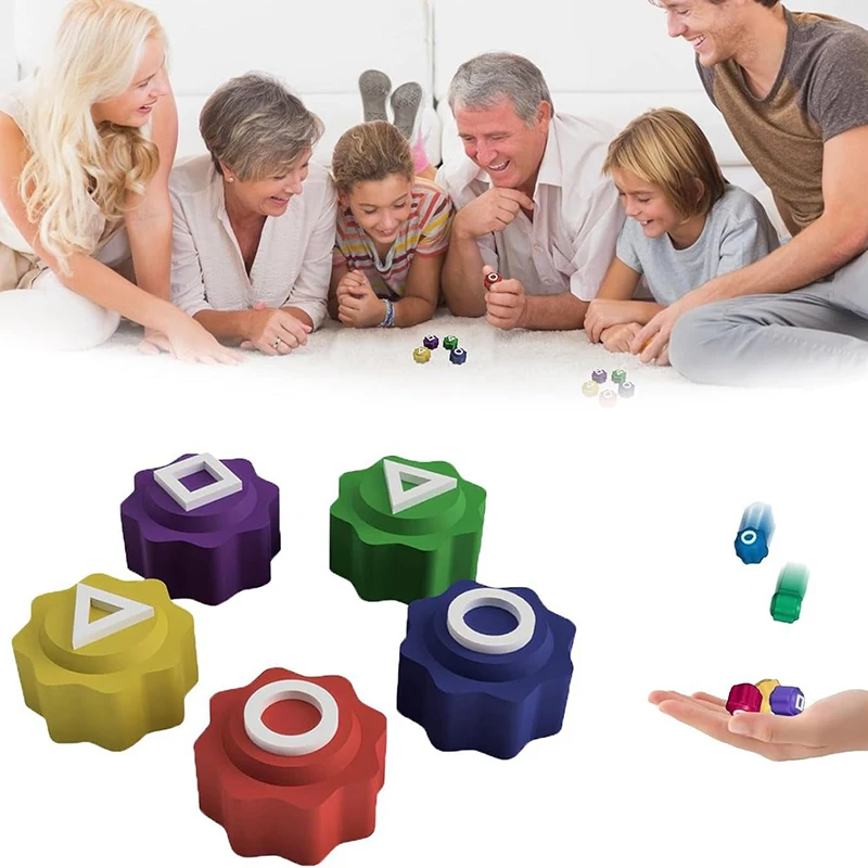 2025 Hot Traditional Play Game Fun Gonggi Jack Stone Pebbles Set Hand Eye Coordination Training Toy Set For Board Party Games