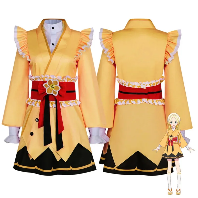 

Аниме Maebashi Witches Akagi Yuina Uzumaki Mai Kitahara Kyoka Azusa Niisato Mitsumata Choko Kona Spy Kona S Tsume Kimono Lolita Skirtx