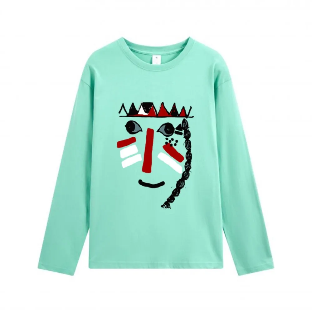 

2026 Casual Women's T-shirts T Shirt Tees Long Sleeve Tops Blusas All-match Simple Style Women's Clothing Daily Printed Fashion