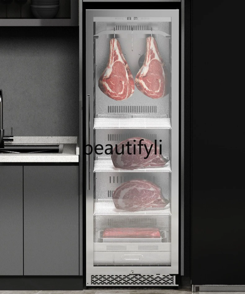

Steak Beef Maturing Cabinet Home Commercial Dry Fermentation Western Cuisine Freshness Preservation Display Cabinet
