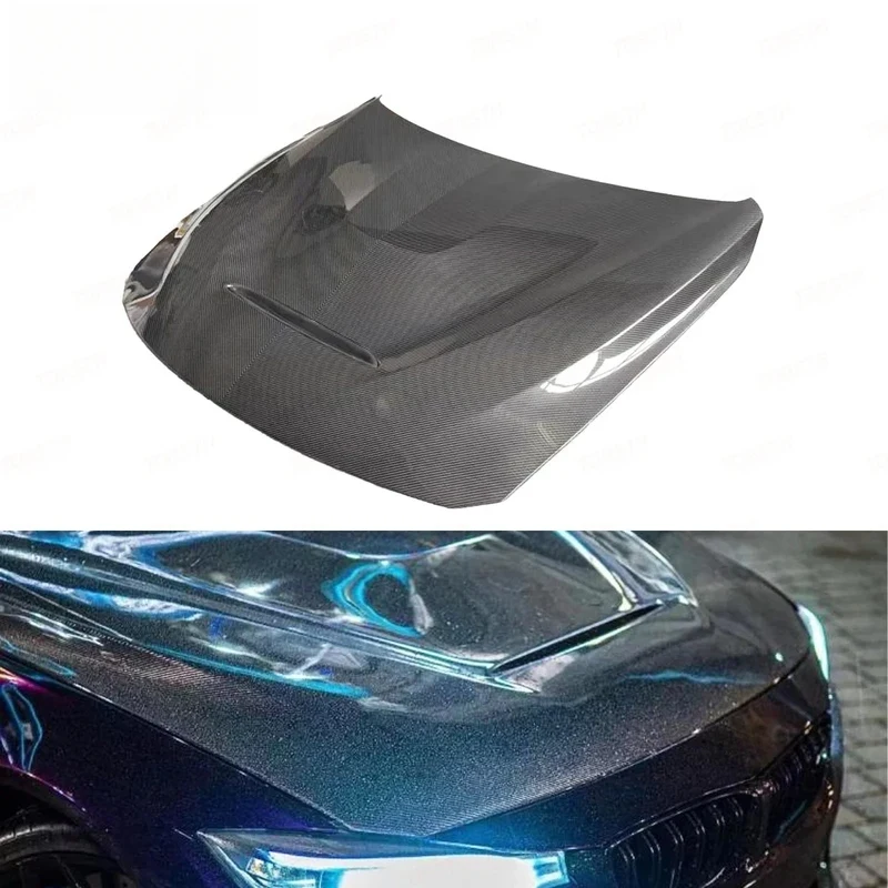 

GTS Style Carbon Fiber Hood F80 M3 F82 M4 Lightweight Engine Cover Peormance Upgrade