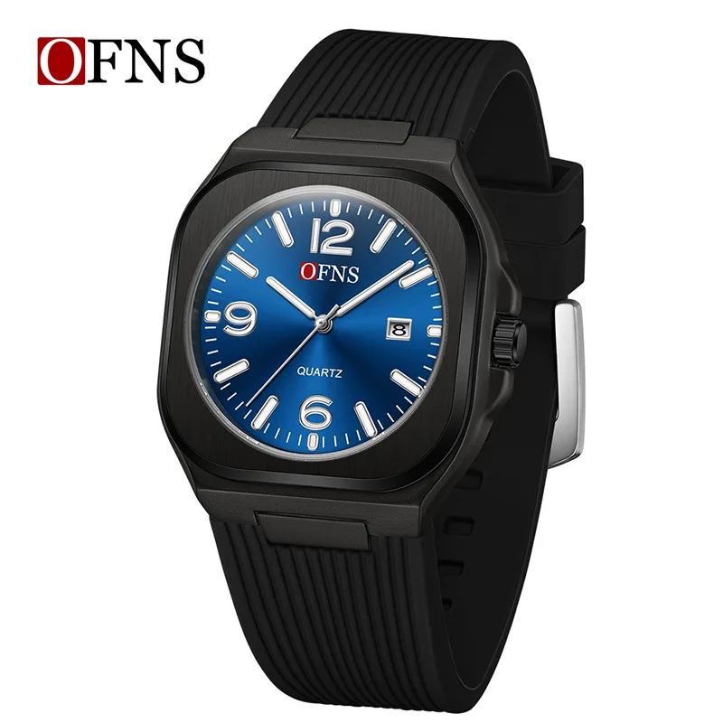 silicone-strap-student-watch-single-date-luminous-display-black-gold-case-30m-waterproof-casual-mens-sports-quartz-wristwatch