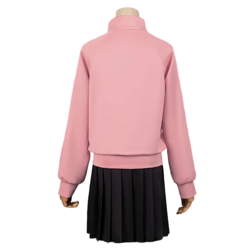 Gotou Hatori Cosplay Bocchi The Rock Gotou Hitori Cosplay Costume JK Uniform Pink Jacket Skirt Wig Suit Halloween Women Clothes