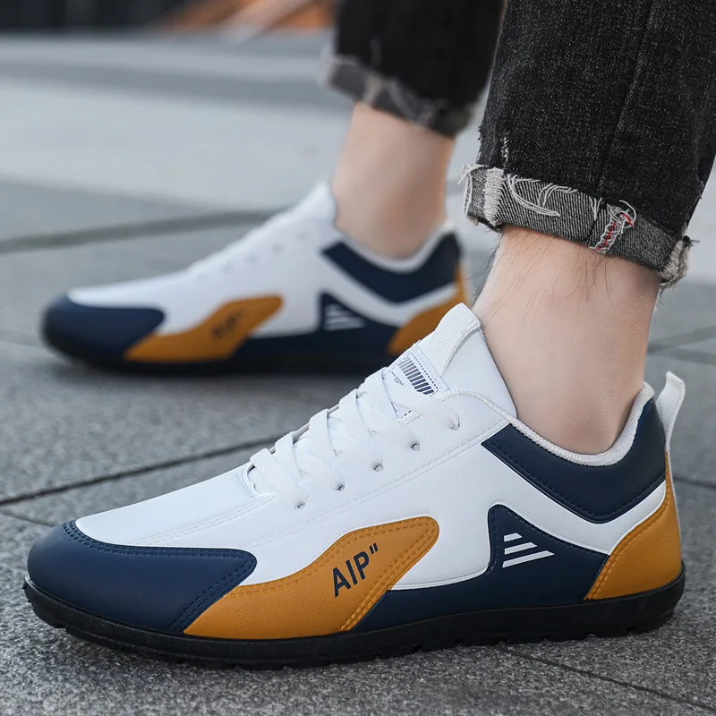 

Men's new sports running shoes breathable anti slip casual sneaker outdoor walking training shoes for male students and men