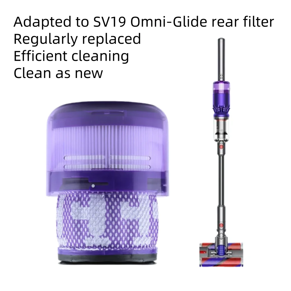 Suitable for dyson wireless vacuum cleaner filter element accessories SV19 Omni-Glide HEPA rear filter element filter mesh
