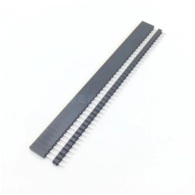 10Pcs 2.54mm 40Pin 1x40Pin Single Row Male And Female 2.54 Breakable Pin Header PCB JST Connector Strip For Arduino DIY Kit